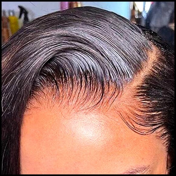 Short Bob Human Hair Wig Glueless Lace Front Pixie Cut Pre Plucked Baby Hair main image 6